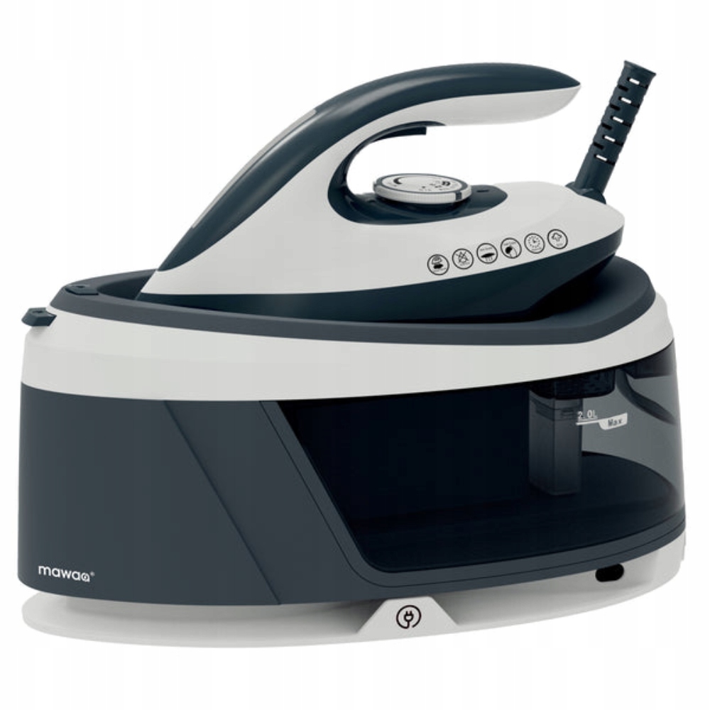 Parní stanice Mawaa SteamForce 2400W nádrž 2 L keramická žehlicí plocha Eco Auto