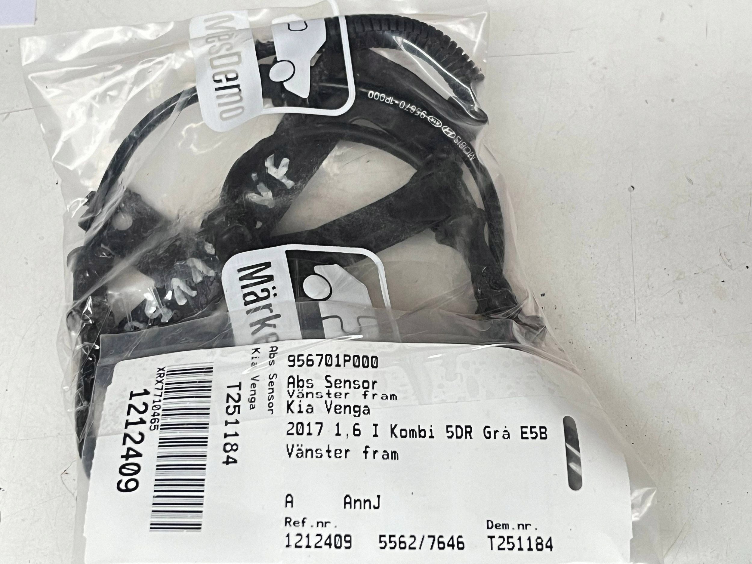 snímač ABS predok ľavý HYUNDAI IX20 956701P000 @A