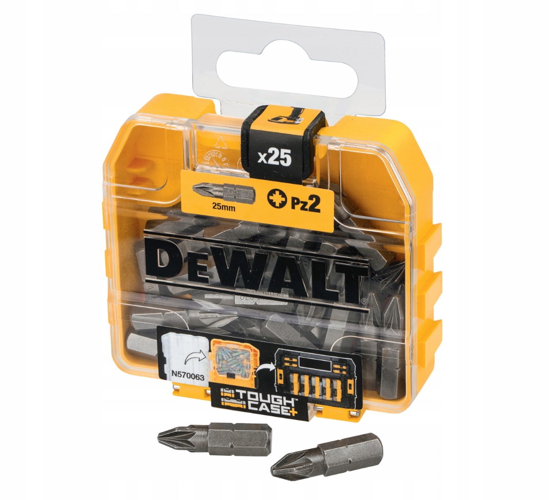 DEWALT ZESTAW BITÓW DT71521 PZ2 MM 25 SZT. Kod producenta DT71521