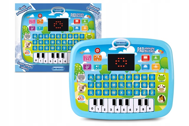 LAPTOP DOTYKOWY EDUKACYJNY KOMPUTER TABLET LCD PL Płeć chłopcy dziewczynki