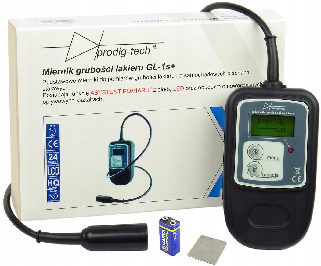 Merač hrúbky laku Prodig-Tech GL-1S+ Fe