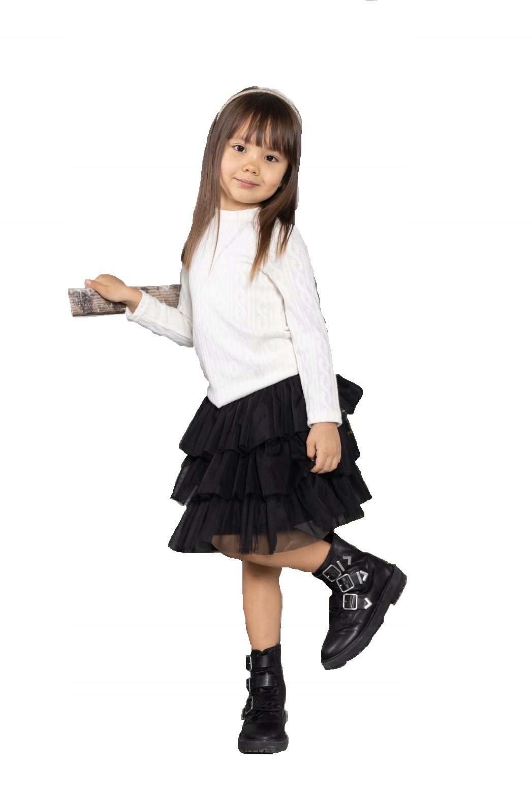 

Tiulowa spódniczka czarna All For Kids 152/158