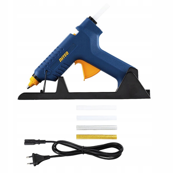 Pistolet do kleju, ze stacją dokującą laski kleju