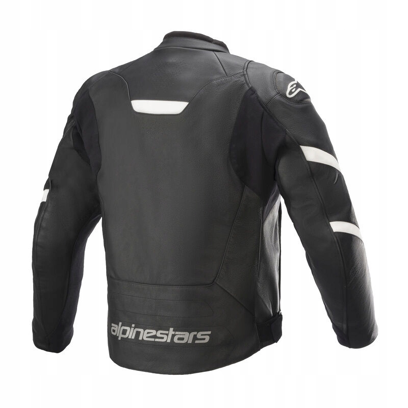 KURTKA SKÓRZANA ALPINESTARS FASTER V2 BLACK/WHITE Rozmiar 48