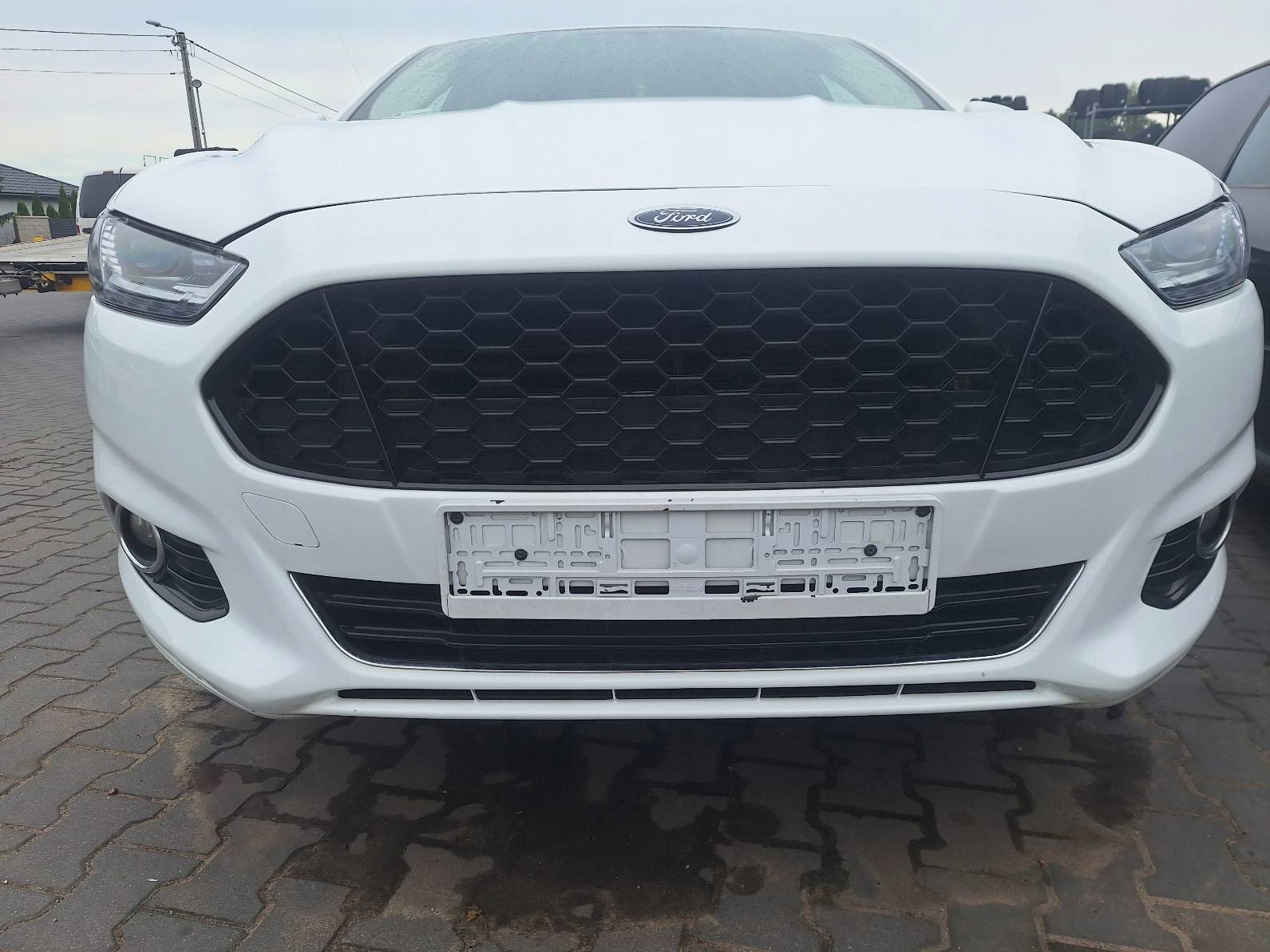 complete front bonnet bumper FORD MONDEO MK5 FD FROZEN WHITE 235168