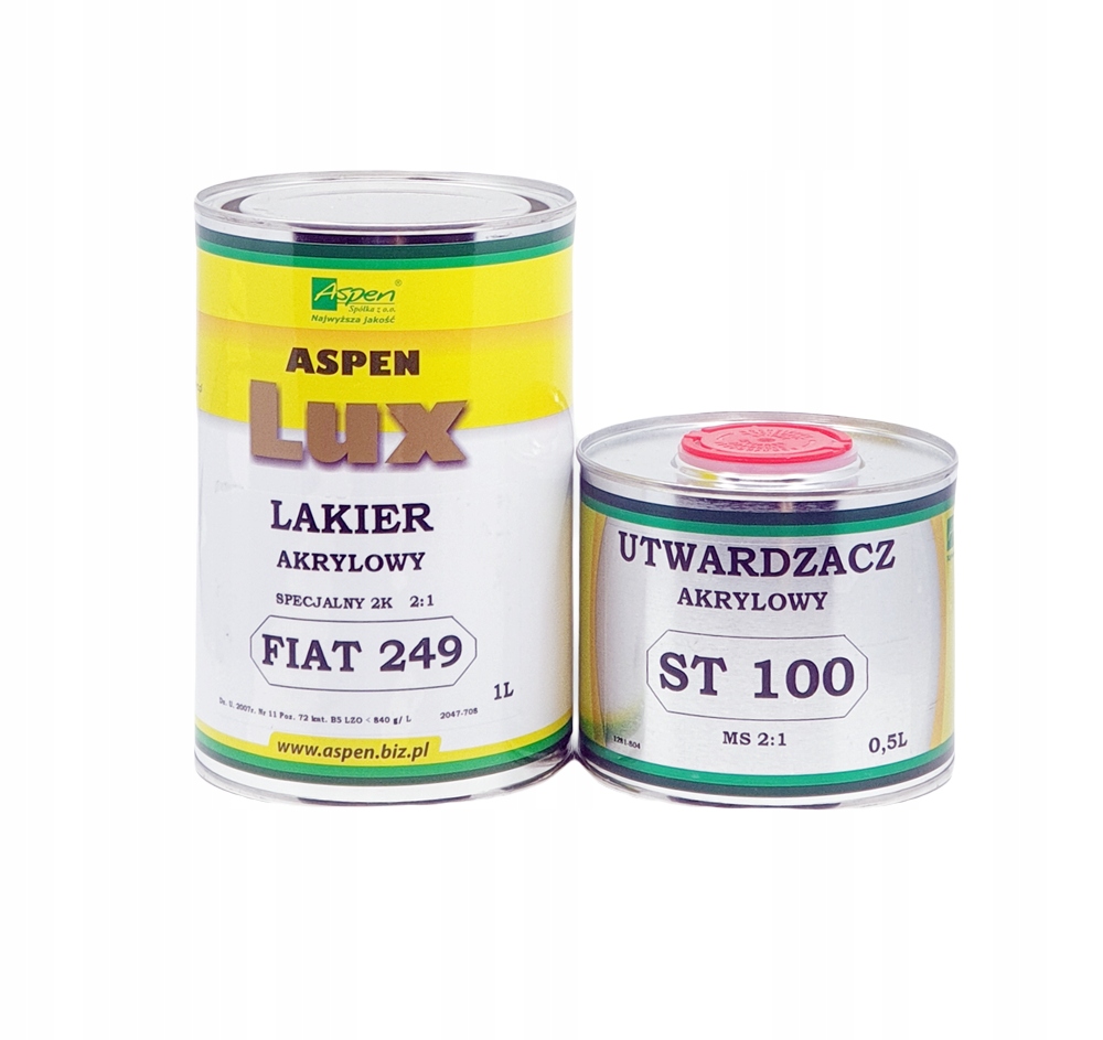 

Lakier Akrylowy Fiat 249 Komplet 1,5 L