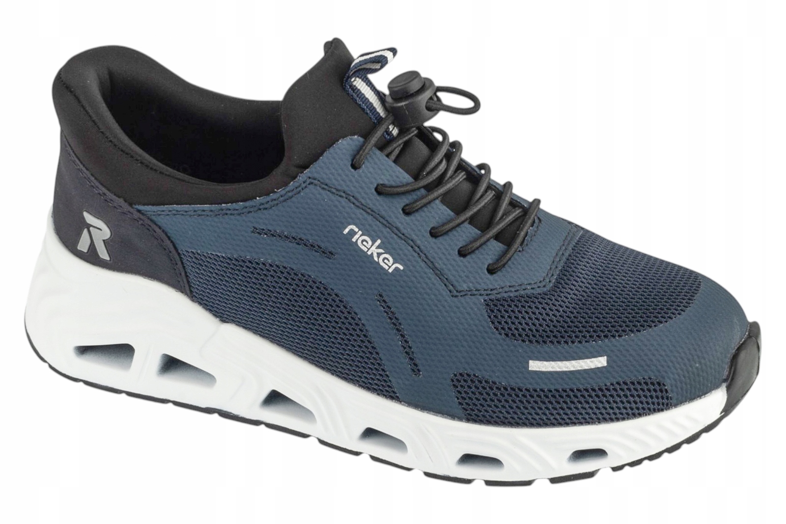 Rieker Sneakers [38] Boty Tenisky Dámské Látka Tmavě modrá