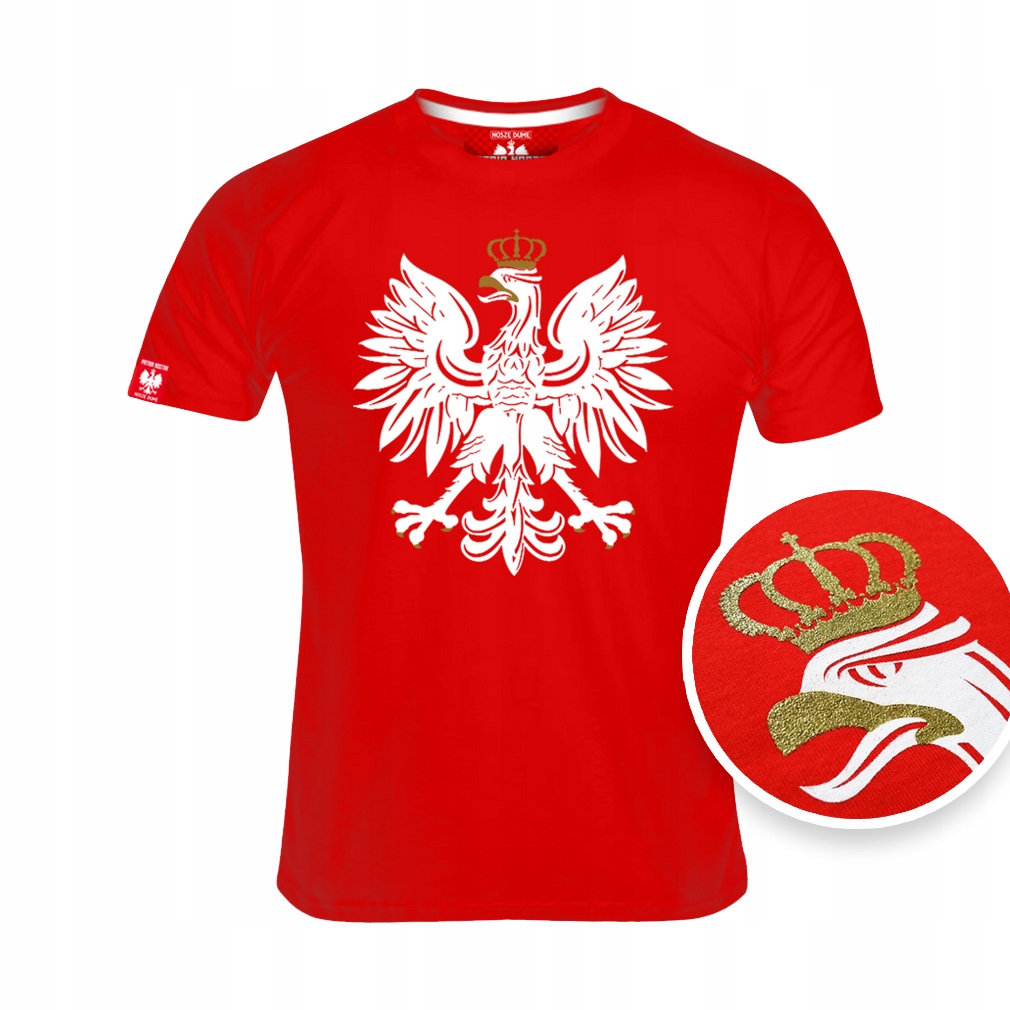 Koszulka Patriotyczna Bóg Honor Ojczyzna Orzeł Ak