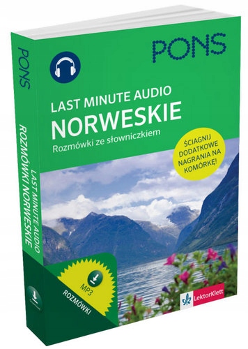 LAST MINUTE AUDIO ROZMÓWKI ZE SŁOWNICZKIEM NORWESKIE PONS
