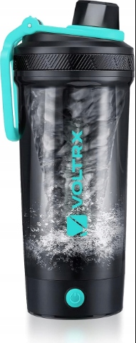 Shaker elektryczny mikser proteinowy 680ml Usb C miętowy bez Bpa Voltrx