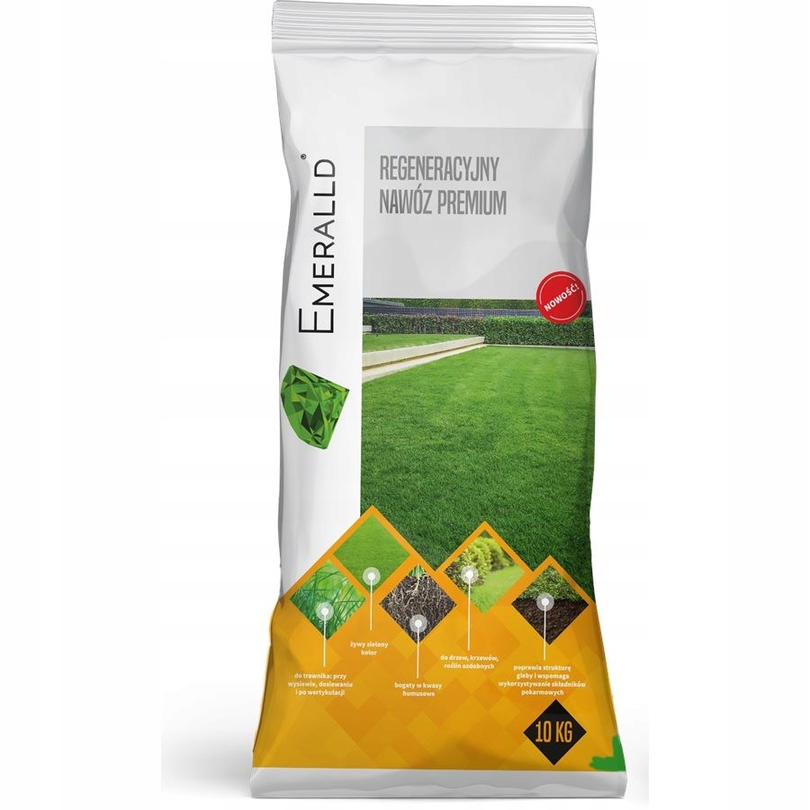 Emeralld Nawóz Regeneracyjny granulat 10kg 8-6-13(+3)+ Hf