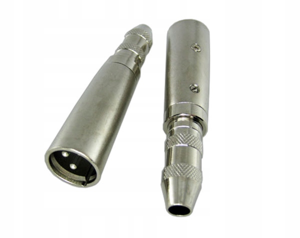 

adapter gniazdo duży jack 6,3 stereo wtyk Xlr