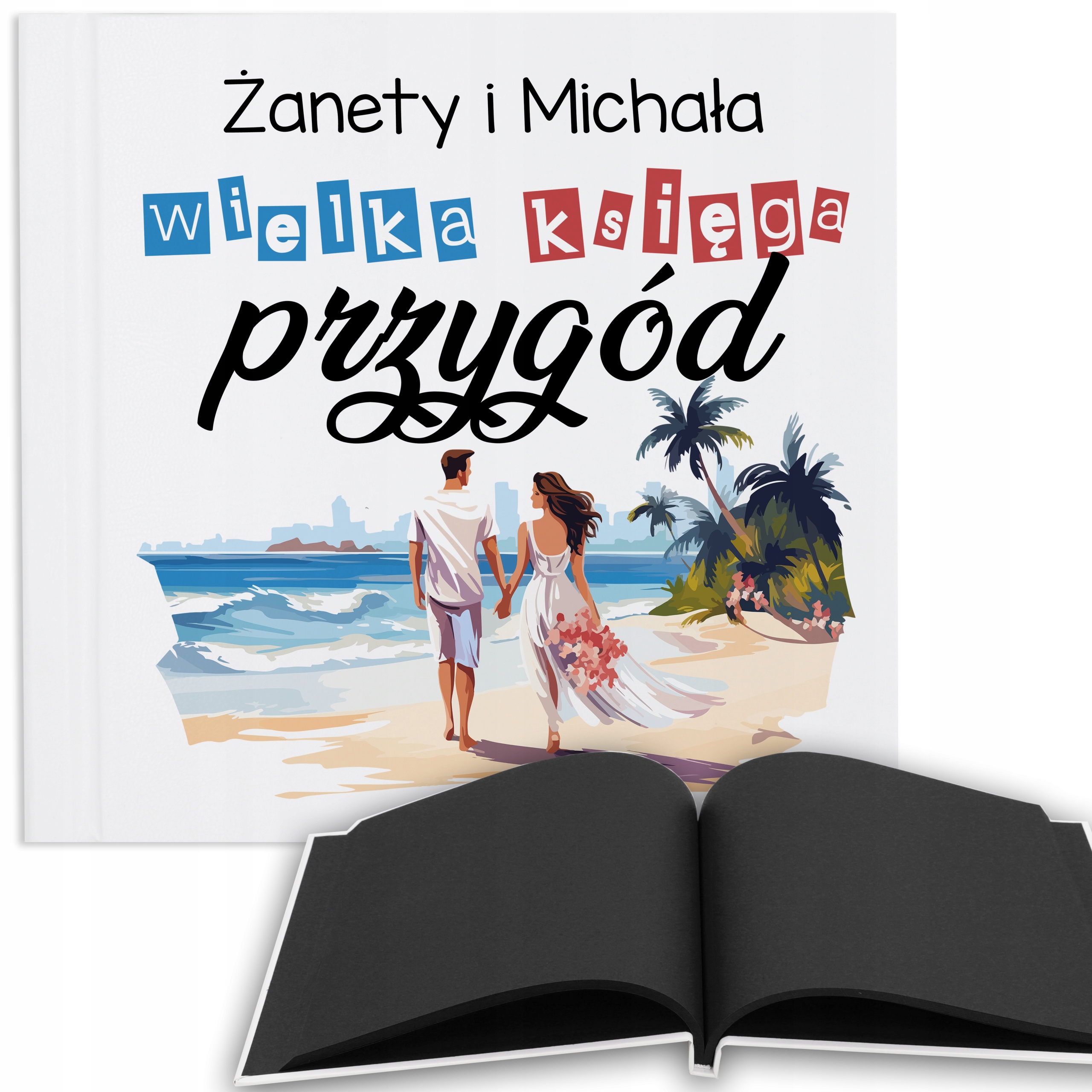 Album Dárek K Valentýnu Velká Kniha Dobrodružství Pro Páry Jméno 100 stran Černé