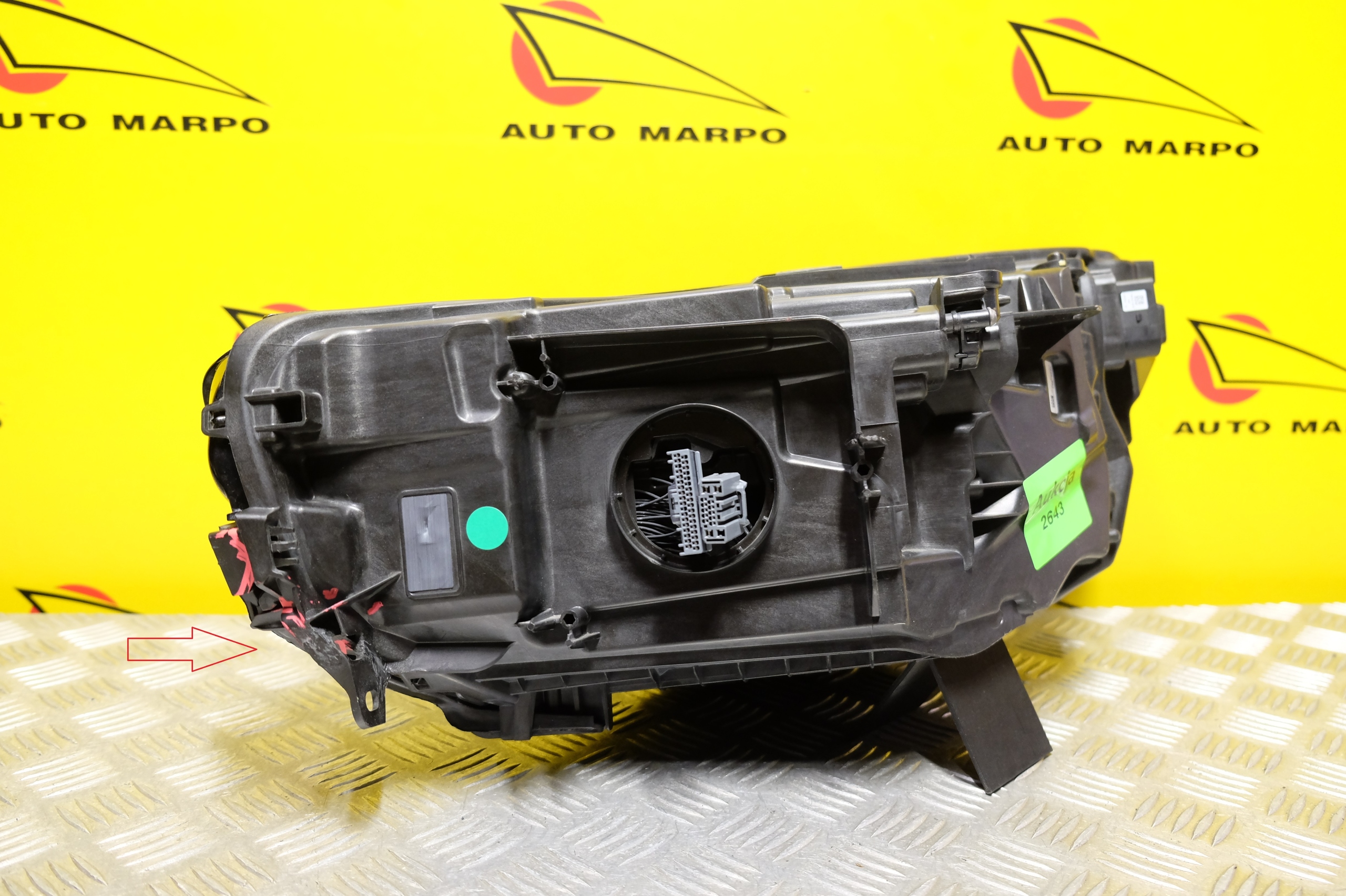 VOLVO C40 XC40 LIFT 2022-2023 REFLEKTOR LAMPA PIXEL LED PRAWA USA Jakość części (zgodnie z GVO) O - oryginał z logo producenta pojazdu (OE)