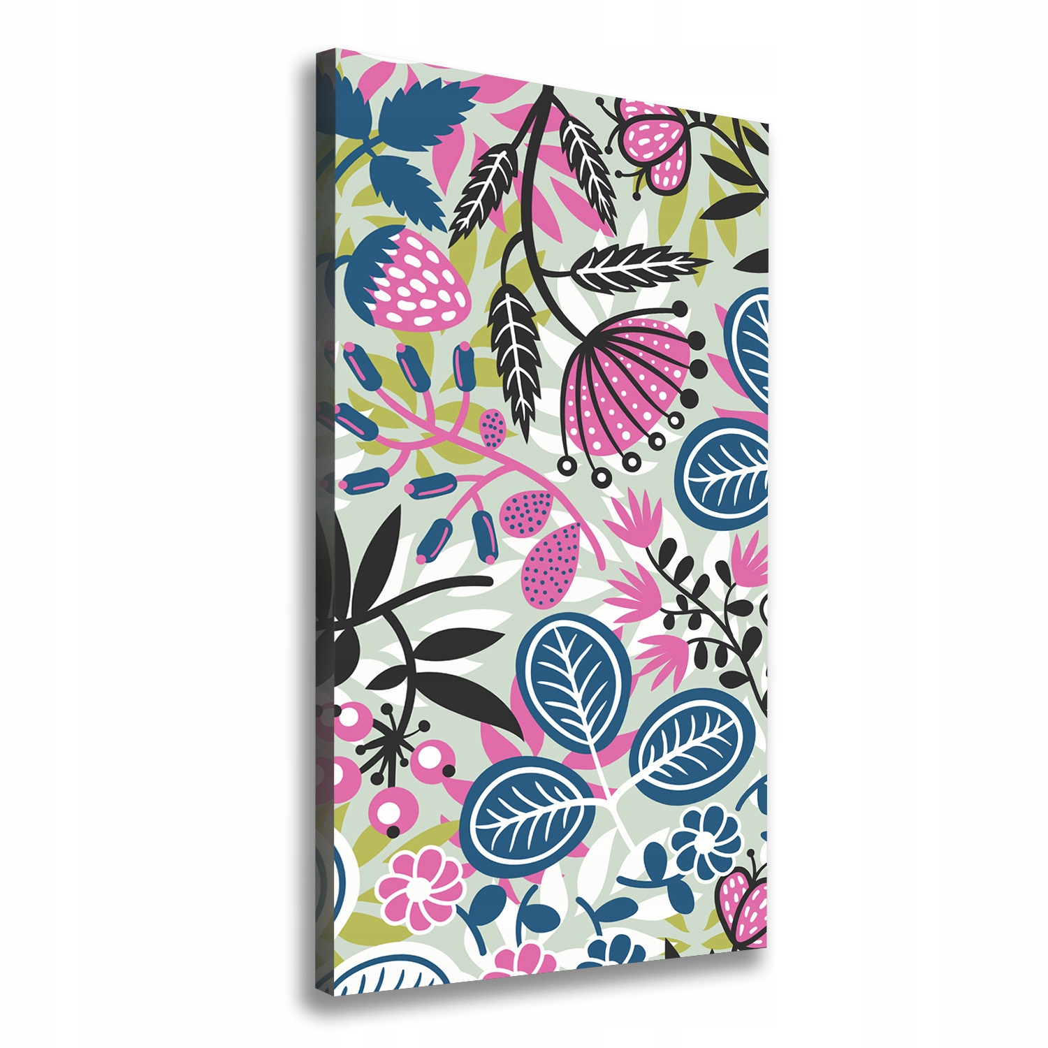 

Nowoczesny fotoobraz canvas na ramie Kwiaty 50x100