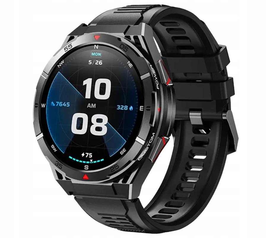 Športový Smartwatch Rubicon RNCF41 Gps Kompas Barometer, Výškomer