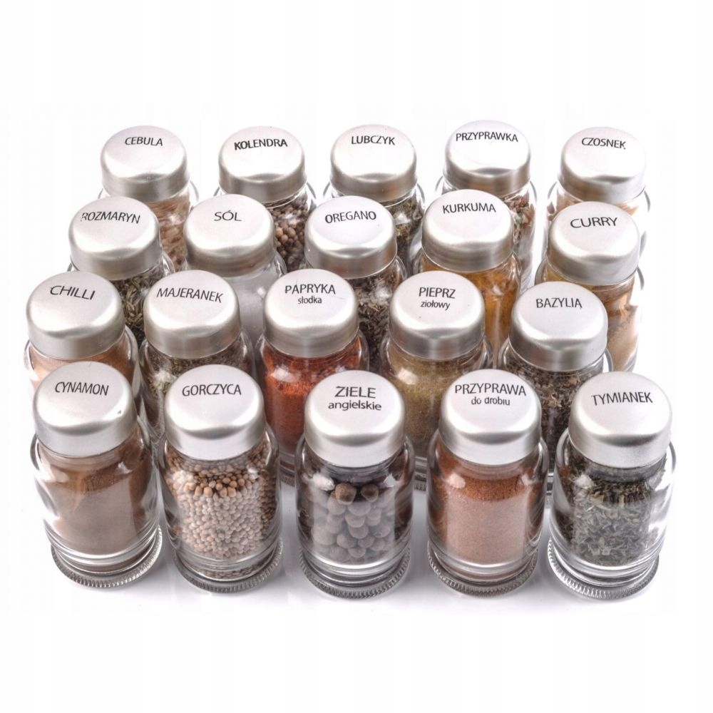 PRZYPRAWNIK DREWNIANY OBROTOWY NA PRZYPRAWY 20 SZT Kod producenta 5799