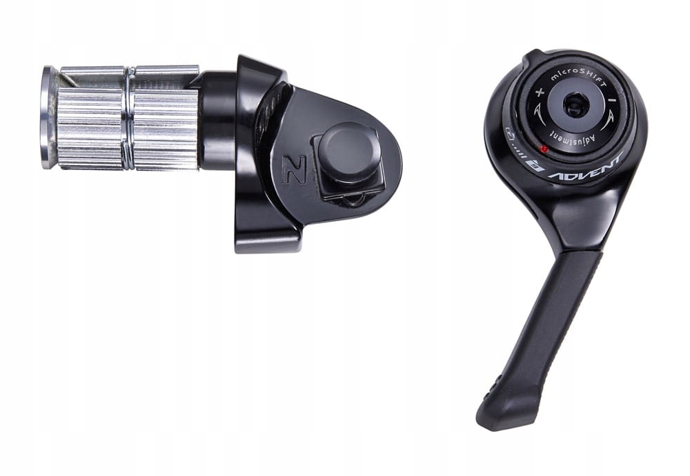 Manetka Microshift Advent, Prawa, 9.rzędowa, Nie kompatybilna z Shimano