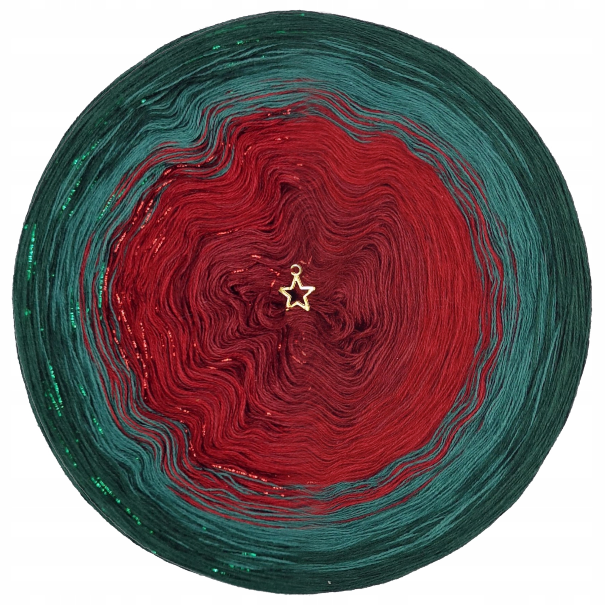 Příze bavlna akryl motůrek 3 nitě XMAS13 Lurex 1400m