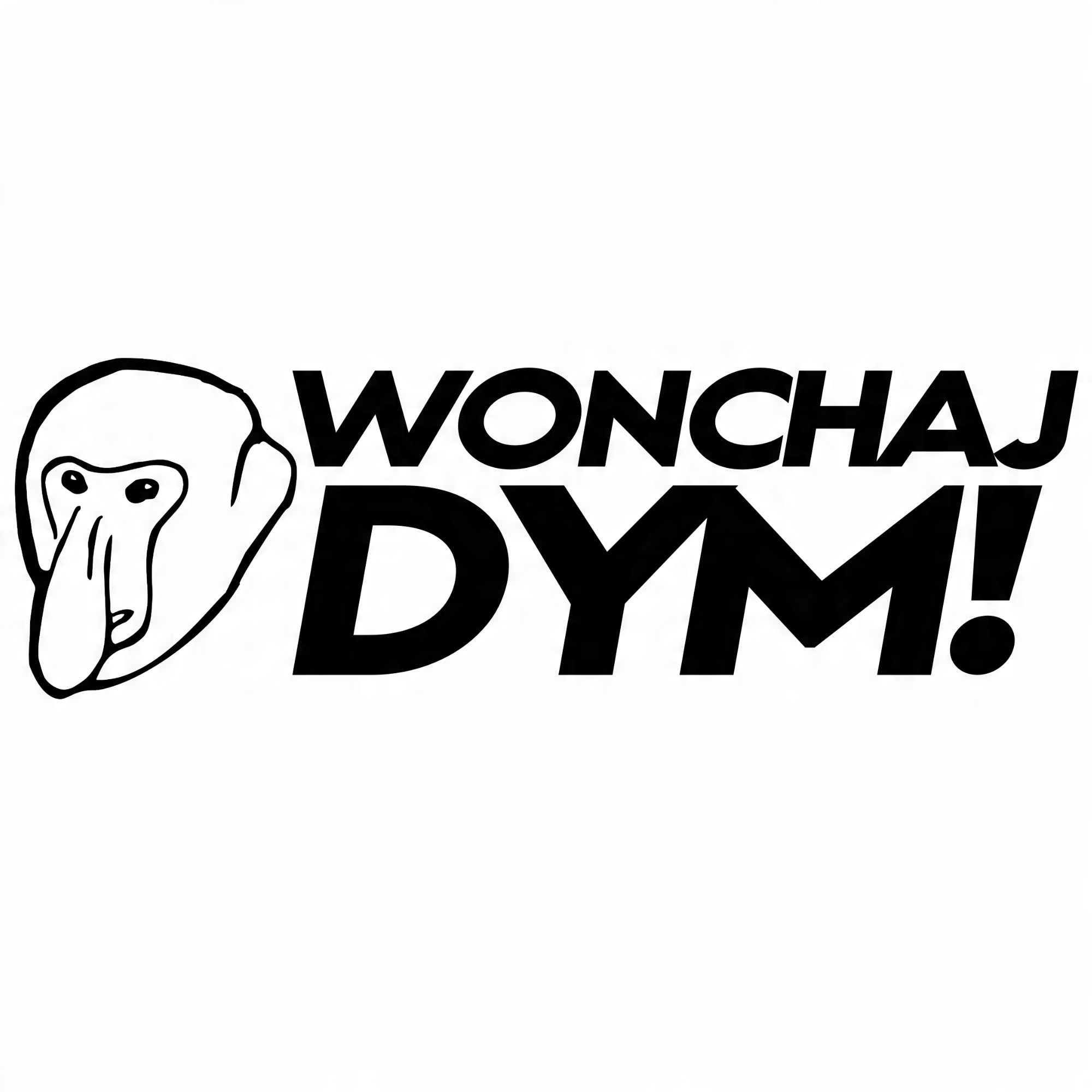 

Naklejka na samochód Wonchaj Dym Nosacz dymić musi