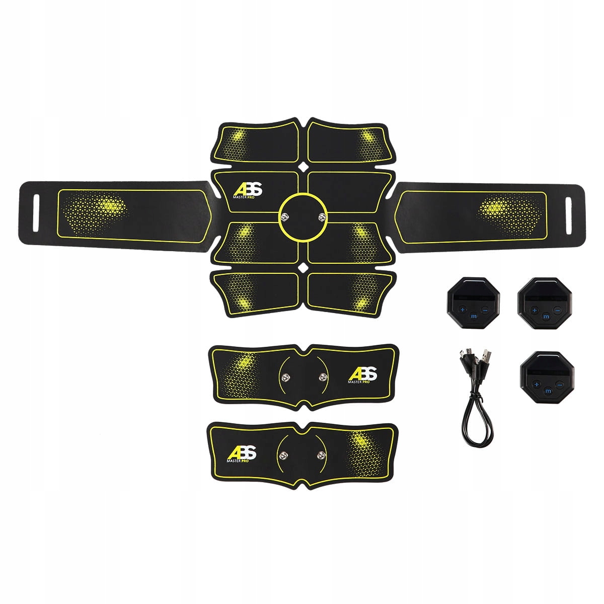 ELEKTROSTYMULATOR MIĘŚNI SUPER ABS MASTER PRO HMS TRENING STYMULATOR