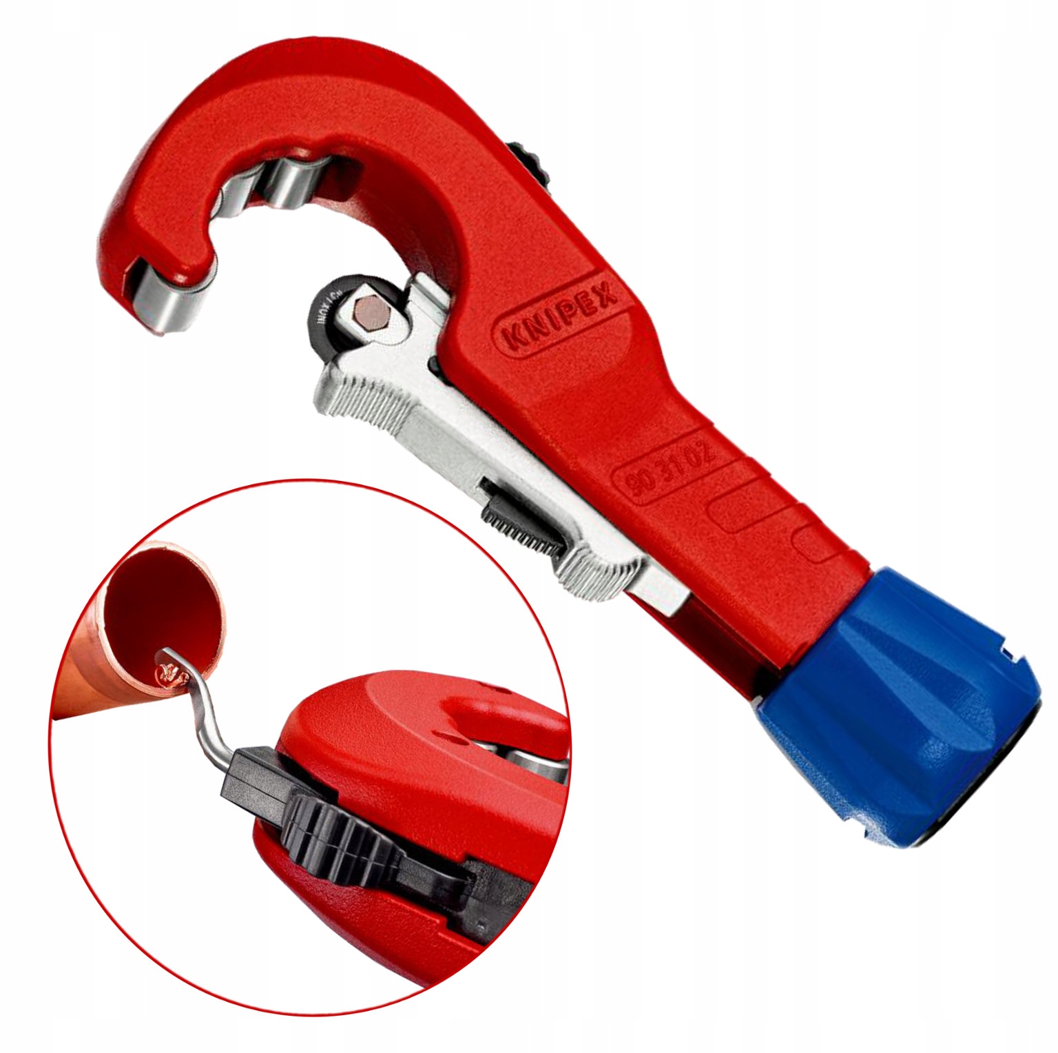 OBCINAK DO RUR MIEDŹ, MOSIĄDZ 6-35MM KNIPEX Kod producenta 90 31 02 SB