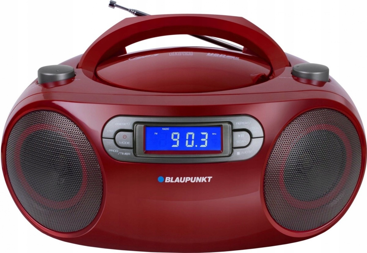 Blaupunkt Boombox Fm Pll CD/MP3/USB/AUX/Hodinky/Alarm