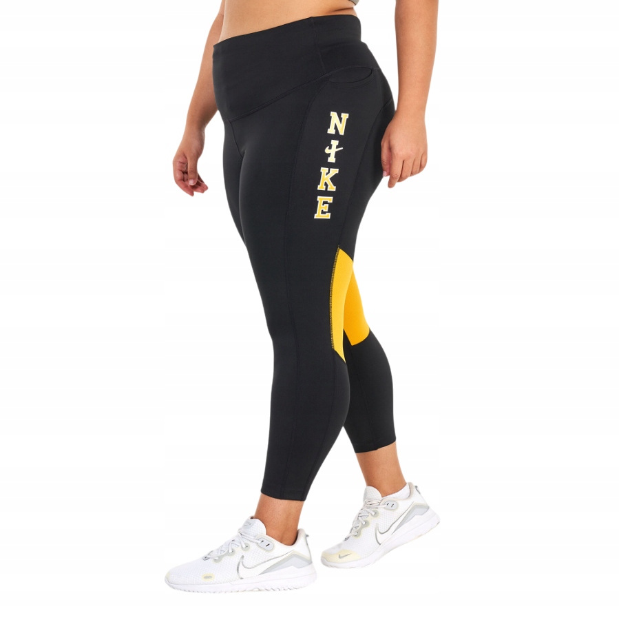 Nike Fast Damskie Legginsy Sportowe Dri-FIT 7/8 DV4891-010 Rozmiar 50/52