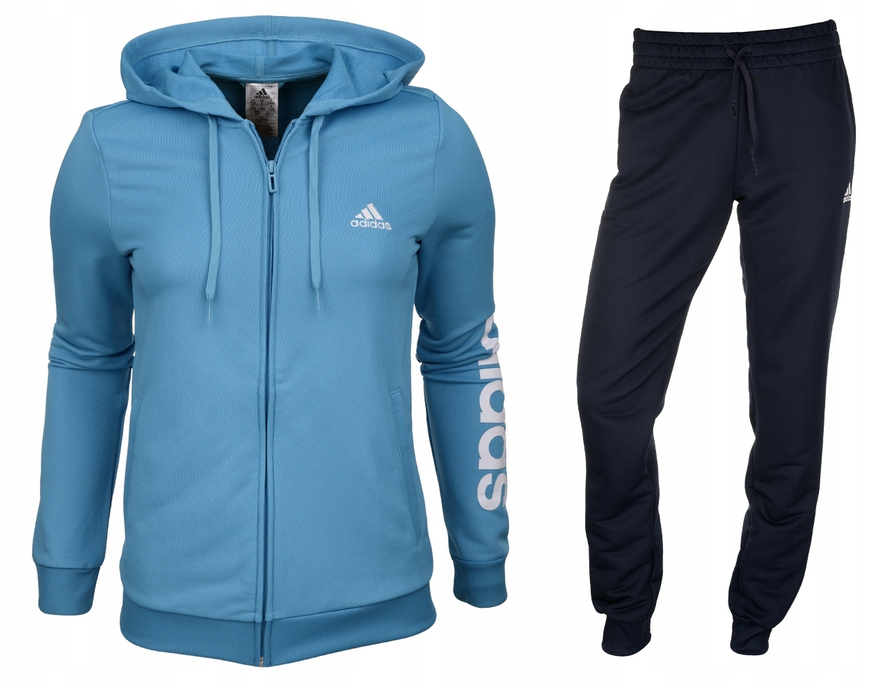 

adidas komplet dres damski bluza spodnie r.XS