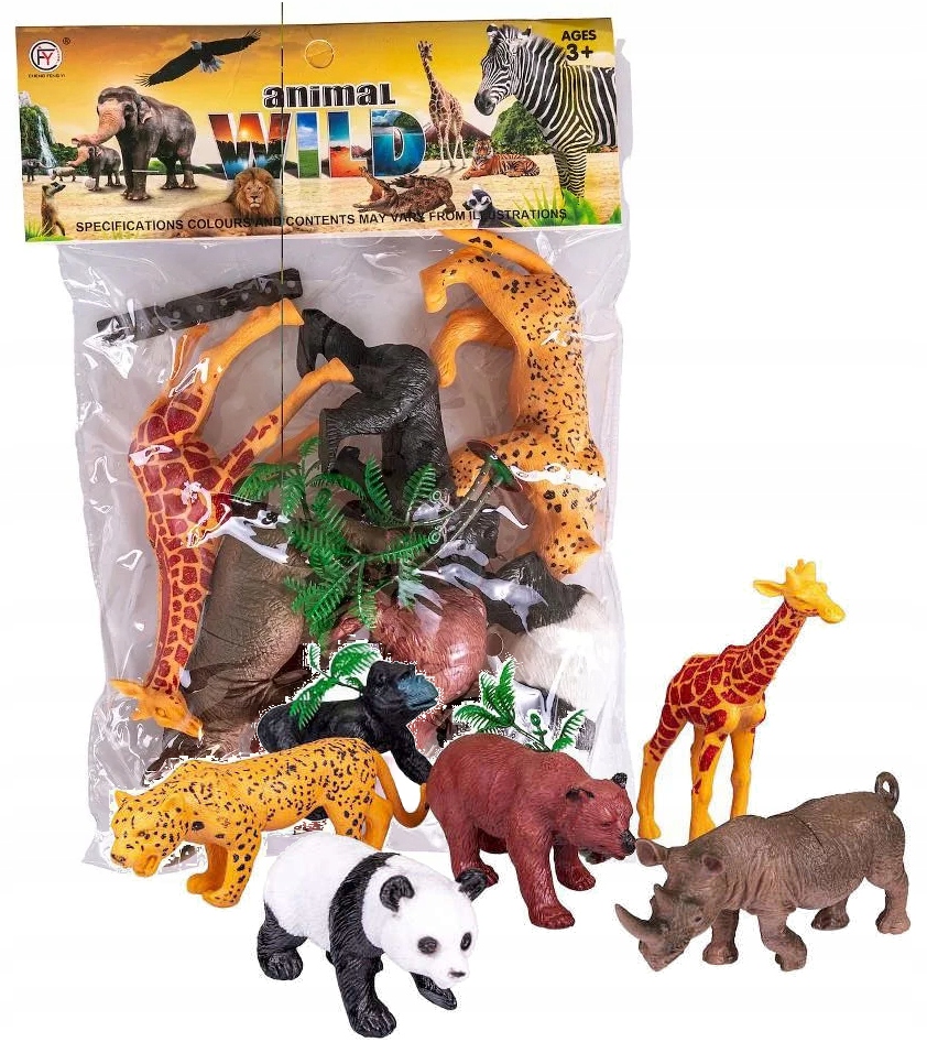 

Smily Play Dzikie Zwierzęta figurki zestaw 8 sztuk