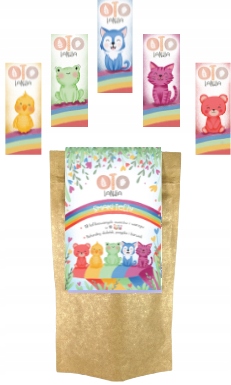 OTOLANDIA OWOCE LIOFILIZOWANE 13 OWOCÓW LIOFILIZOWANYCH SMAKI TĘCZY 10x2g