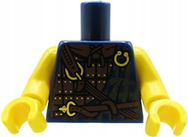 

Lego tors figurki wojownik pancerz z paskami