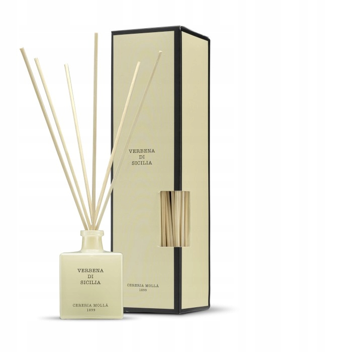 Difuzér Premium 100 ml s vůní s tyčinkami do interiéru Verbena di Sicilia