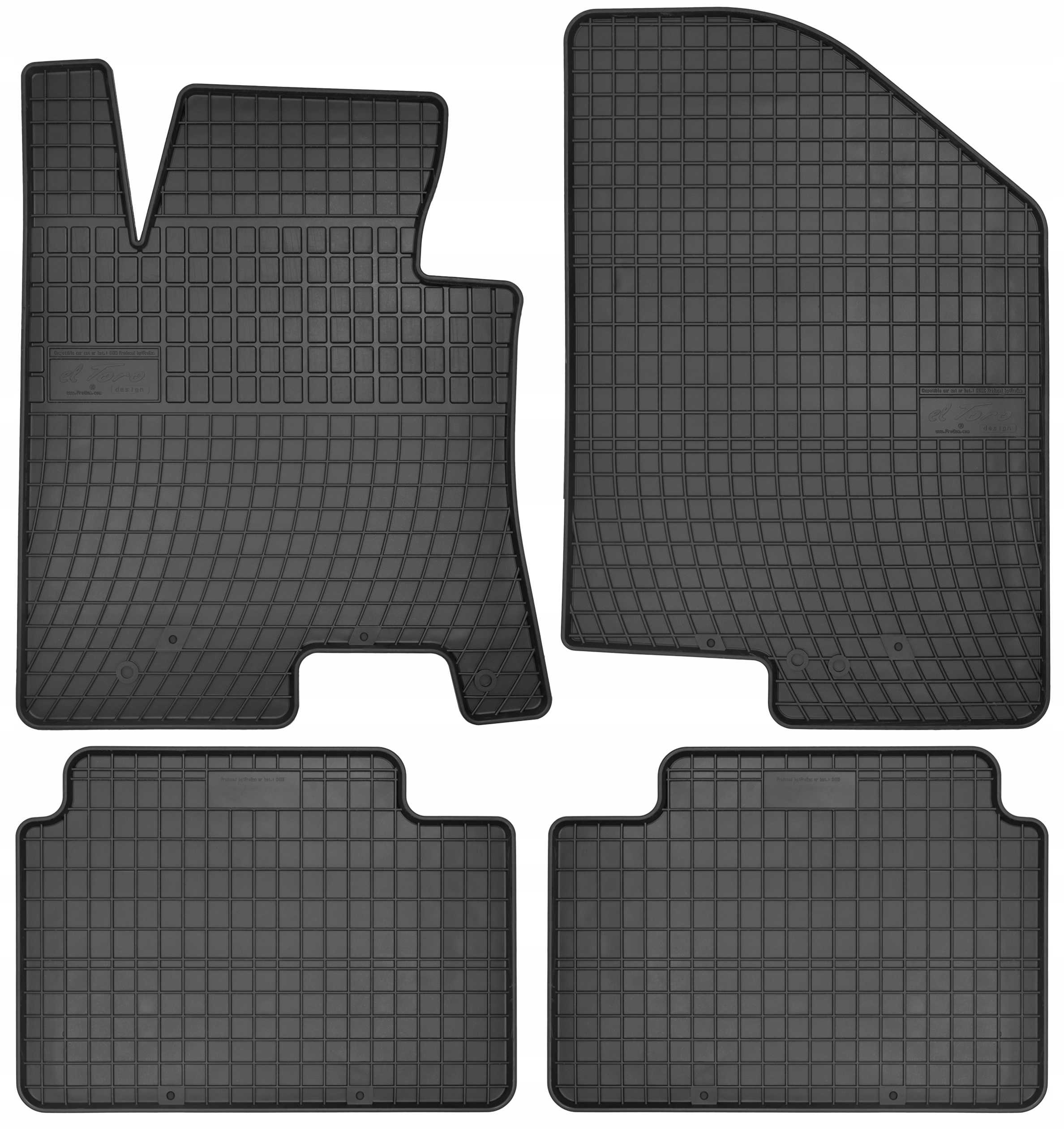 

Kia Ceed II (2012-2018) Wycieraczki Gumowe Miarowe