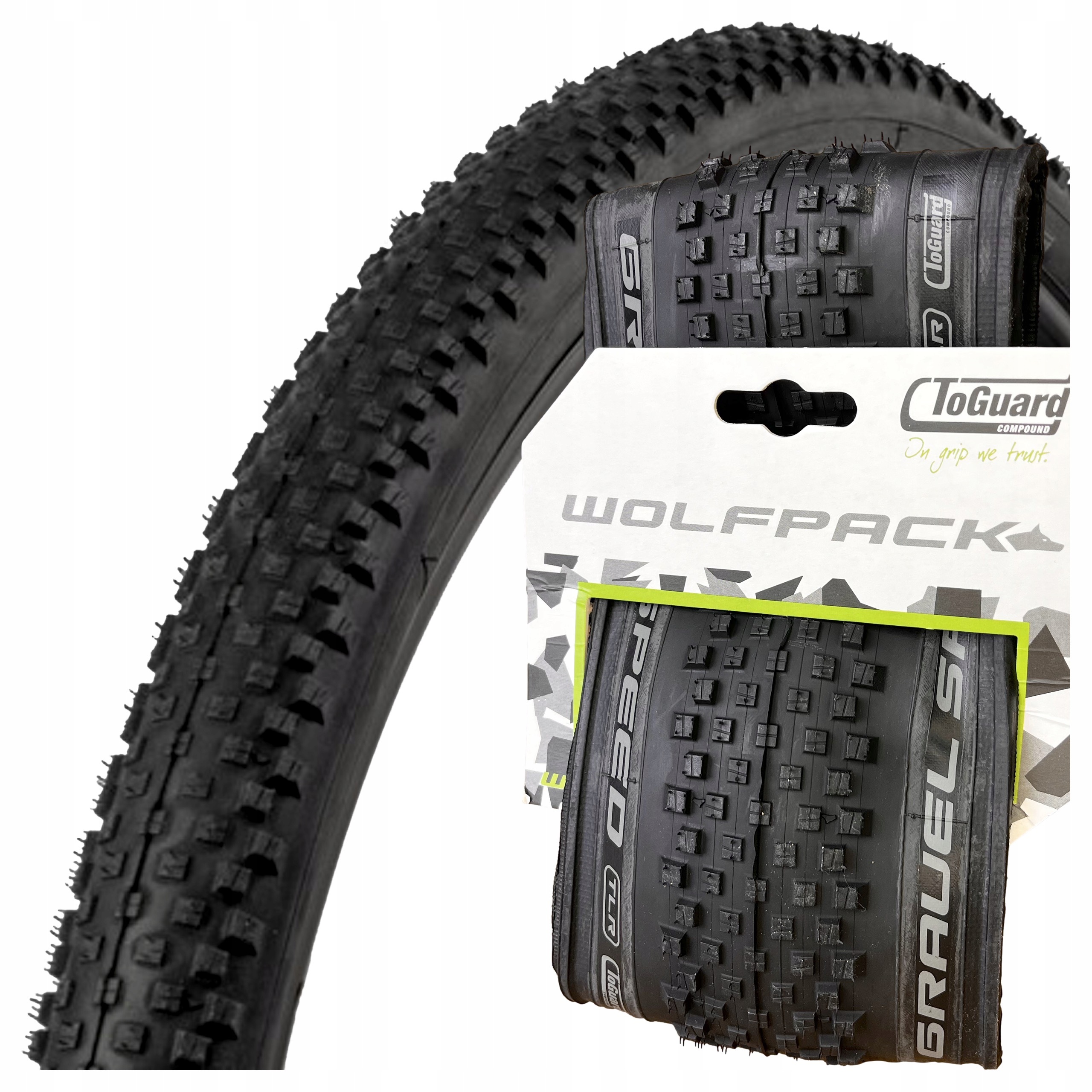Opona Rowerowa Gravelowa 28 cali Wolfpack Speed 40mm 700x40c Tubeless