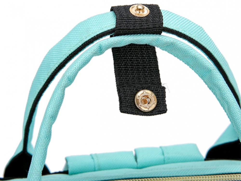 PLECAK TORBA DO WÓZKA ORGANIZER DLA MAMY TATY 3w1 Wysokość 39 cm