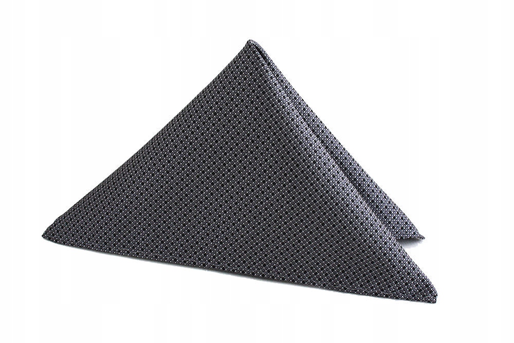 POSZETKA CHUSTECZKA DO MARYNARKI SZARA W KROPKI Marka Tissino