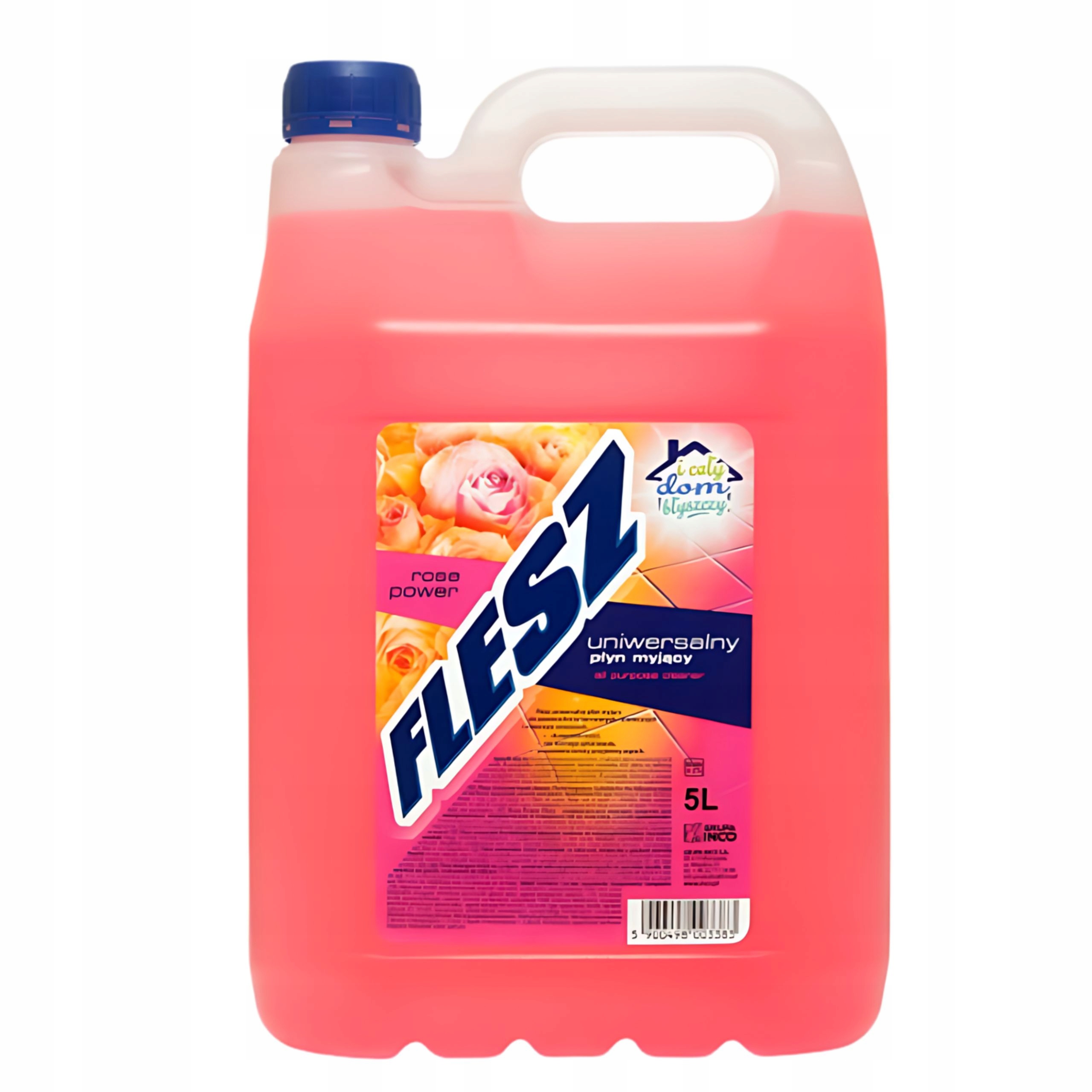 Flesz Rose Power Univerzální Mycí Prostředek Na Všechny Květinové Plochy 5 L