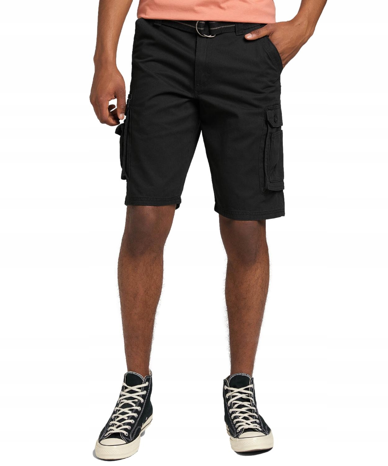 Kraťasy Lee Wyoming Cargo Short 112333740 L75AVX01 Black W 32