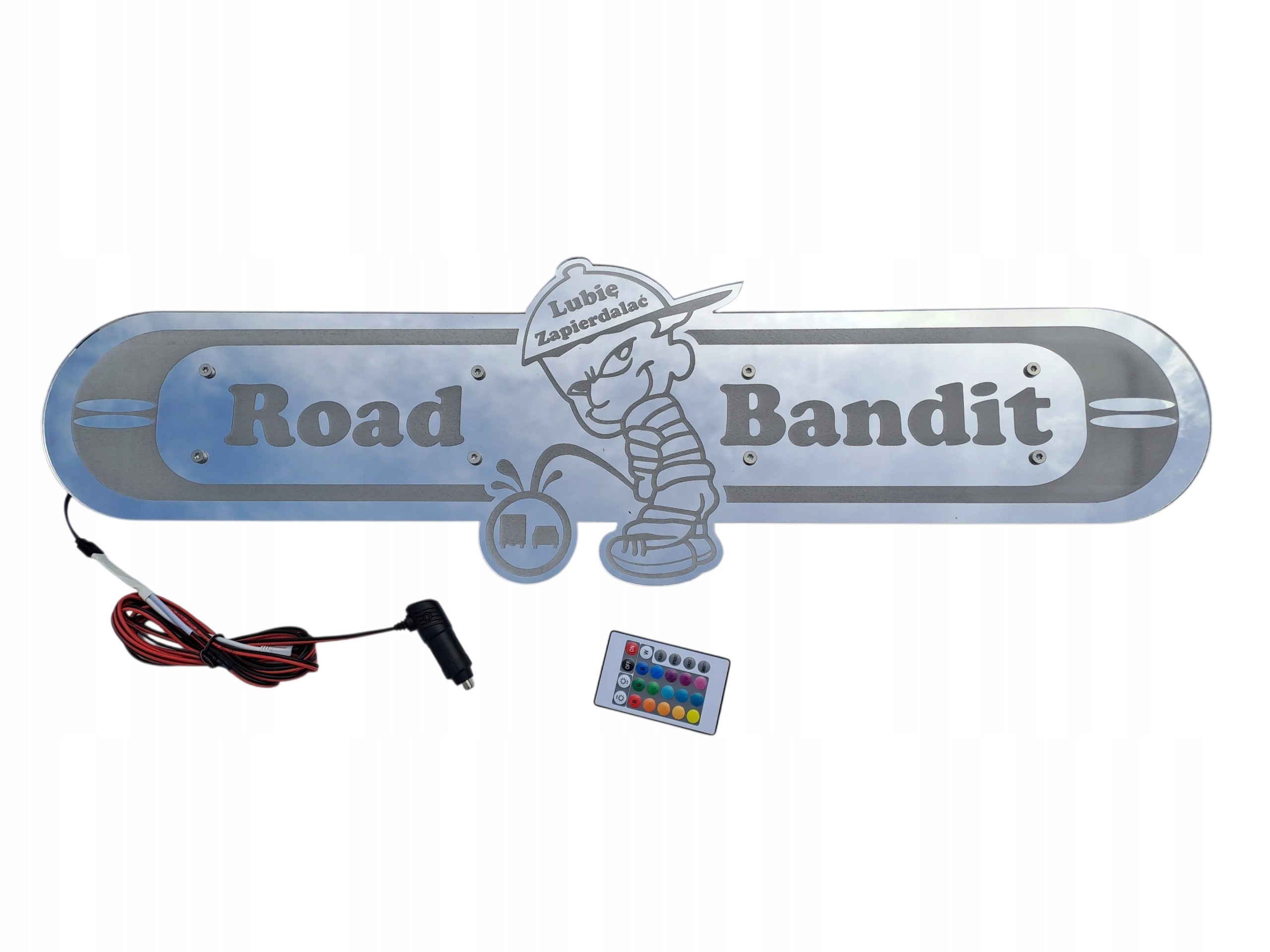 Lustro Led nad łóżko Tir Roar Bandit Rgb Do: Man Daf Scania Volvo Tir 12V