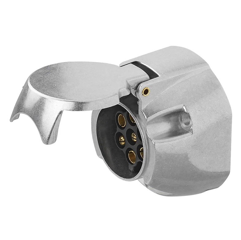 Gniazdo 7 Pin Przyczepki Przyczepki Do Haka Aluminium