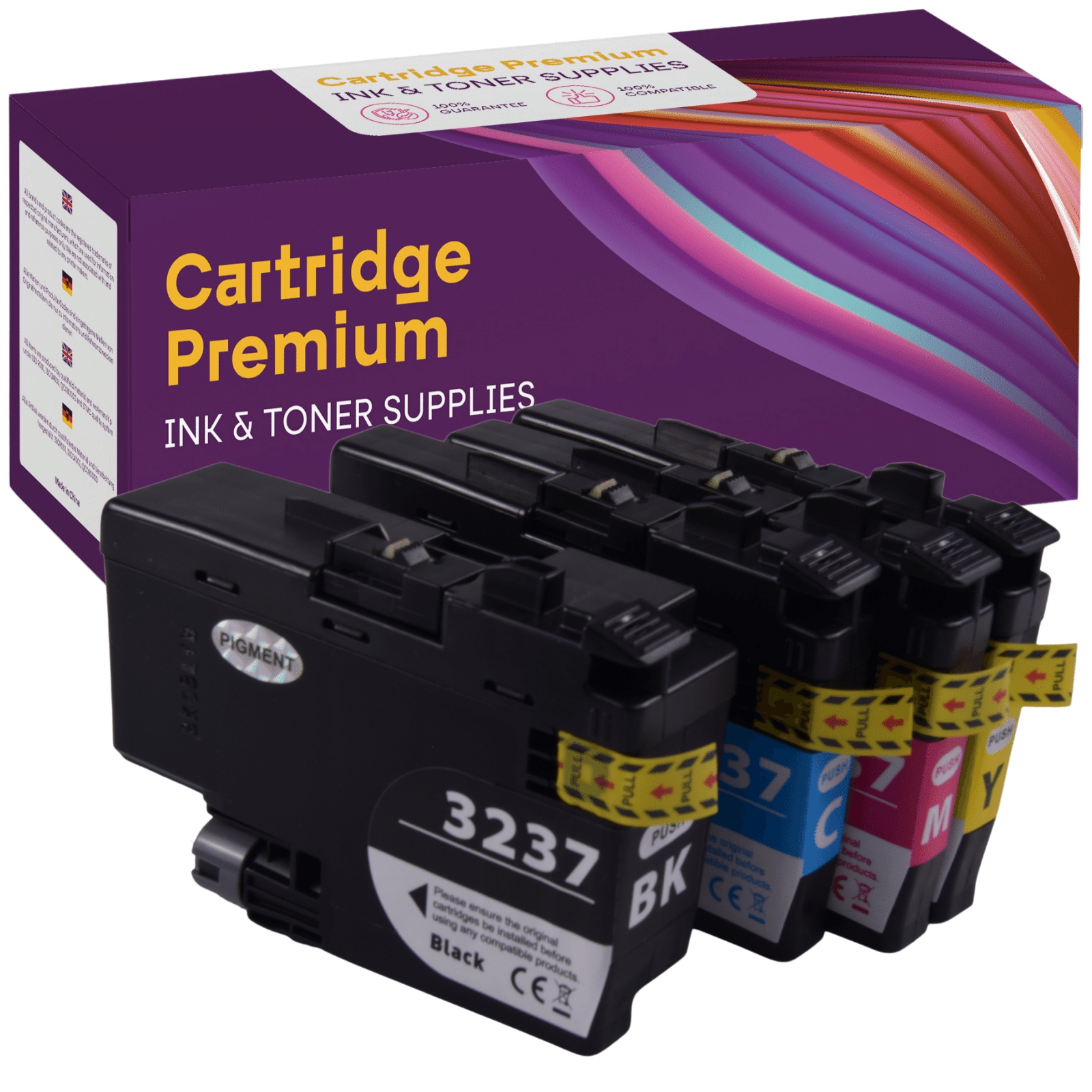 4x Inkousty pro tiskárnu Brother J6945DW J6947DW J6000D