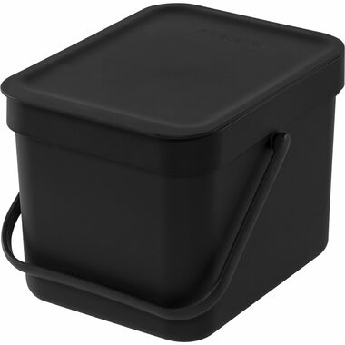 Odpadkový koš Brabantia Sort & Go 6 l tmavě šedý