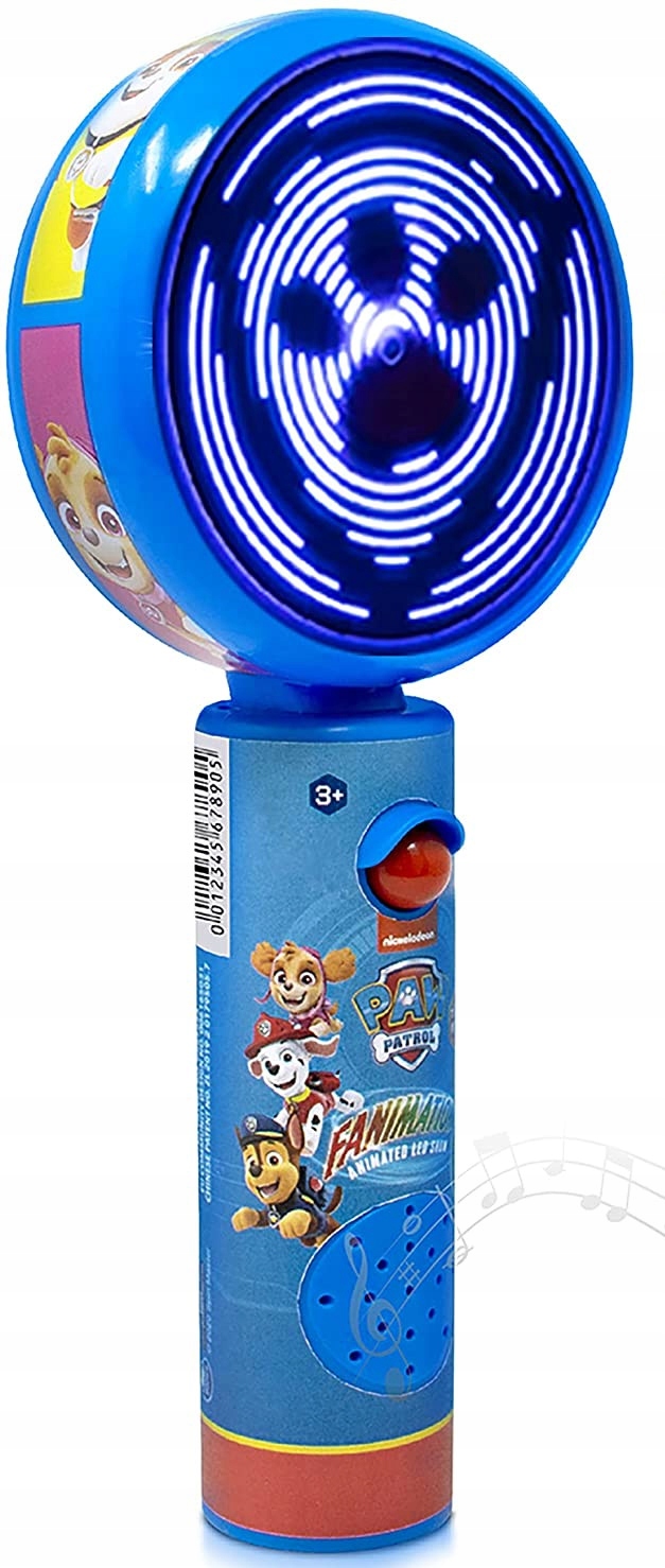 

Wiatrak Wiatraczek Psi Patrol Projektor Led Muzyka