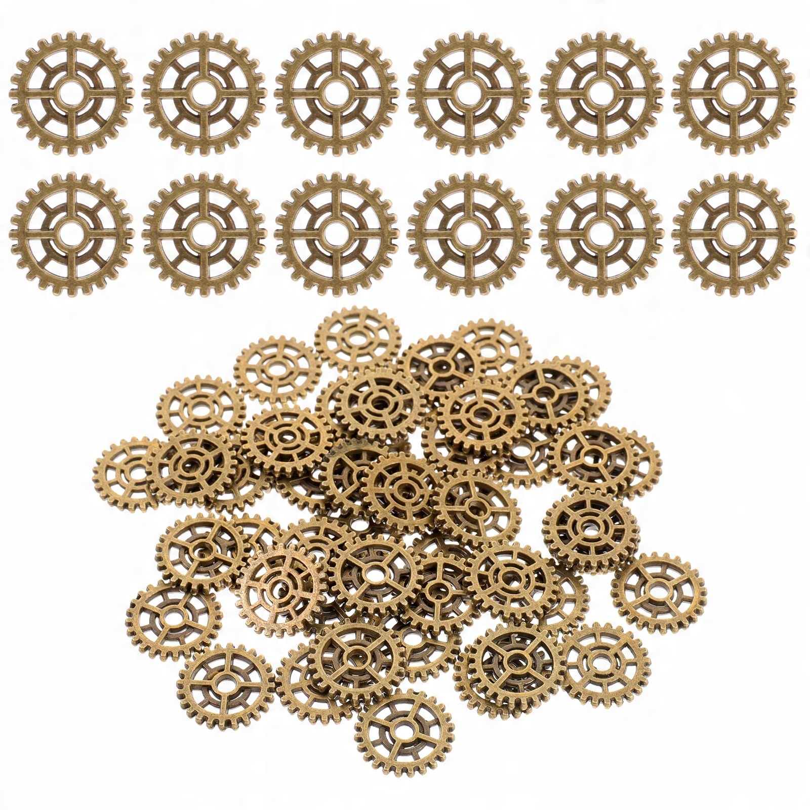 

Akcesoria ze stopu Punk Choker Cog 50 szt