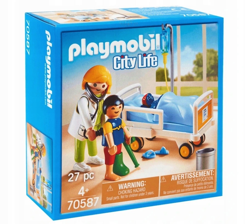 

Klocki Playmobil City Life 70587 Lekarz 27 elemen.