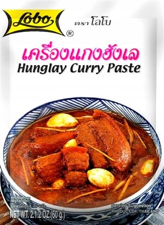 

Pasta Curry Hunglay Tajska Lobo 60g Saszetka