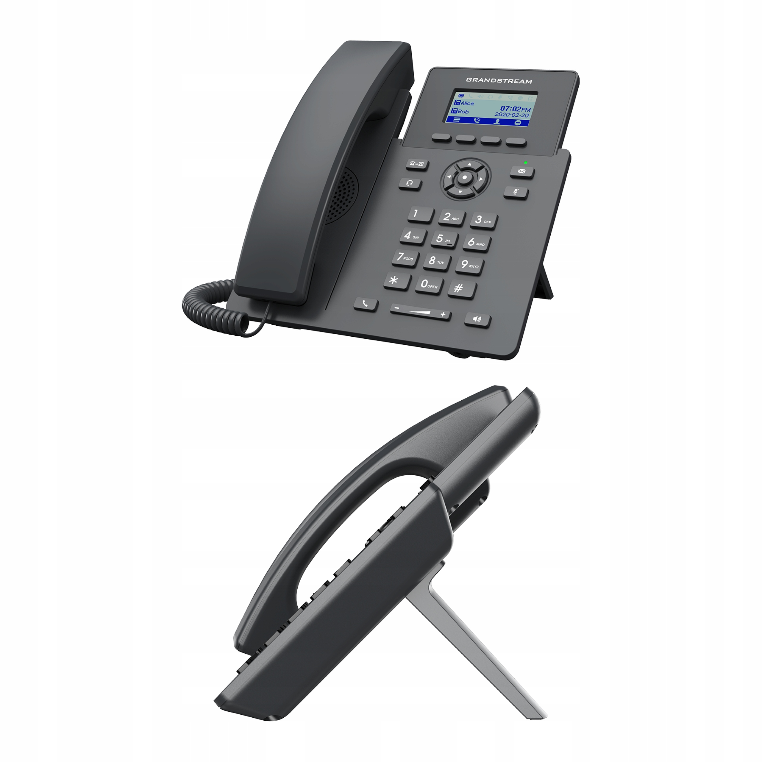Grandstream GRP2601P – 2-linkový stolní Ip telefon
