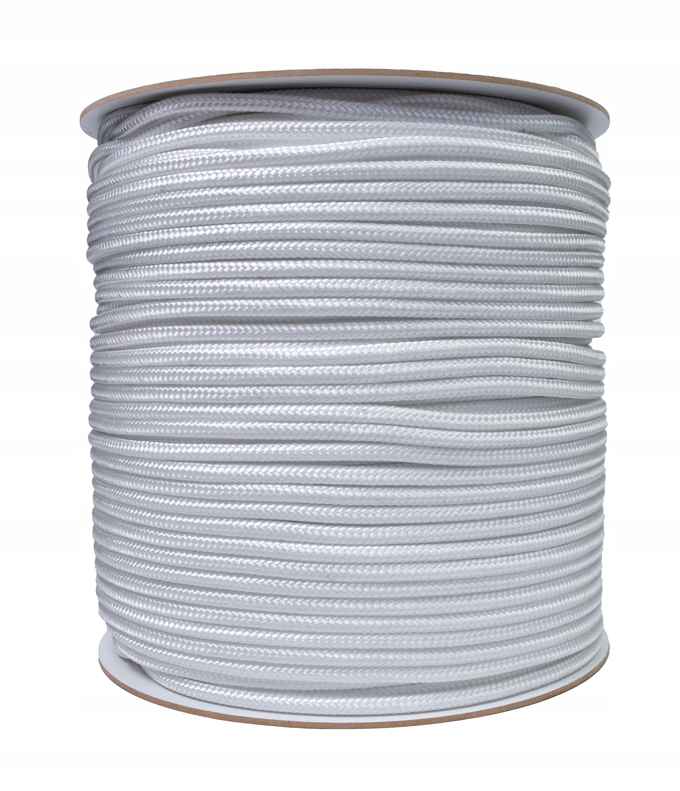 LINA POLIPROPYLENOWA BIAŁA Linka Pleciona Mocna 8mm 50M