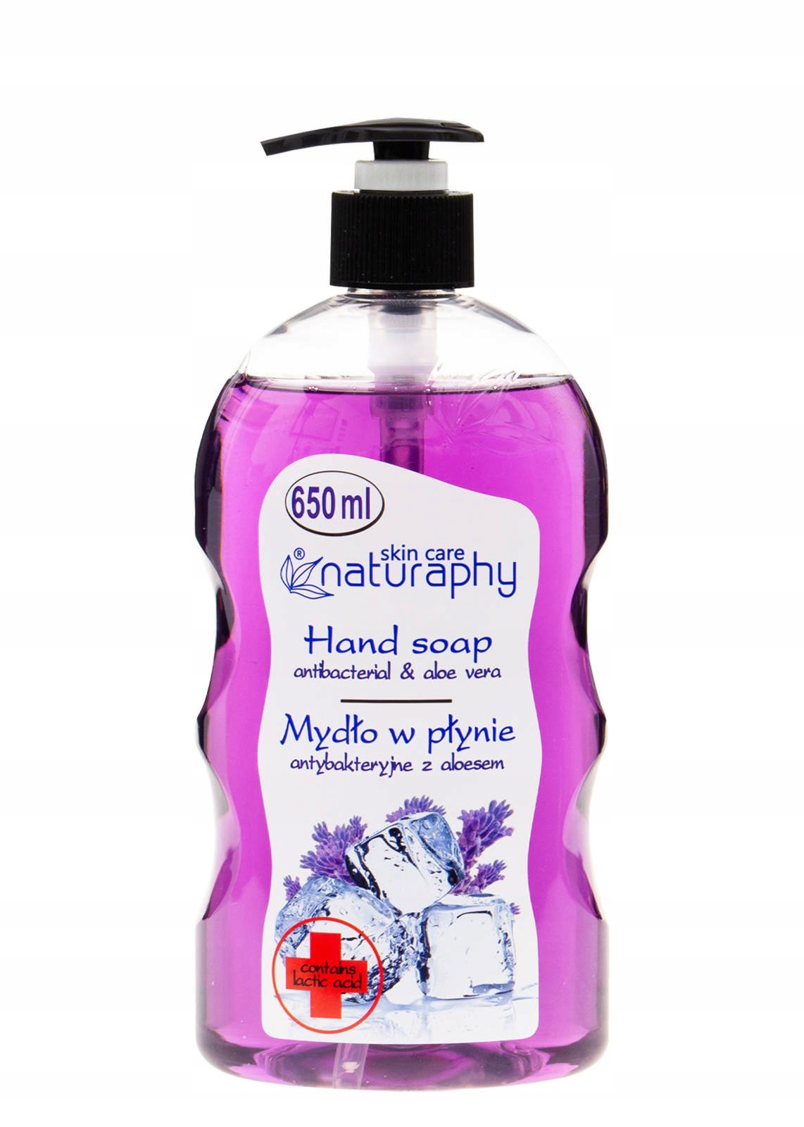 

Mydło w płynie antybakteryjne lawendowe z alo650ml